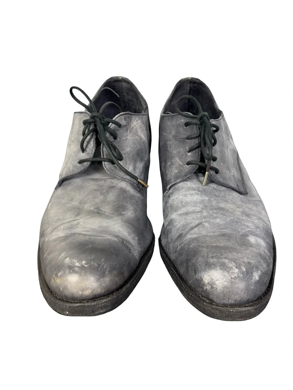 A Diciannoveventitre A1923 Derby Shoes SS6 Horse Leather Oiled (Grigio) Gray 45